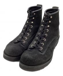 RED WING×nonnative（レッドウィング×ノンネイティブ）の古着「2900　SUEDE BLACK 6-INCH LINEMAN PLATFORM」｜ブラック