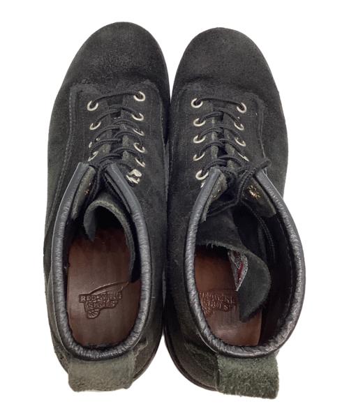 RED WING（レッドウィング）RED WING (レッドウィング) nonnative (ノンネイティブ) 2900　SUEDE BLACK 6-INCH LINEMAN PLATFORM ブラック サイズ:7 1/2 Dの古着・服飾アイテム