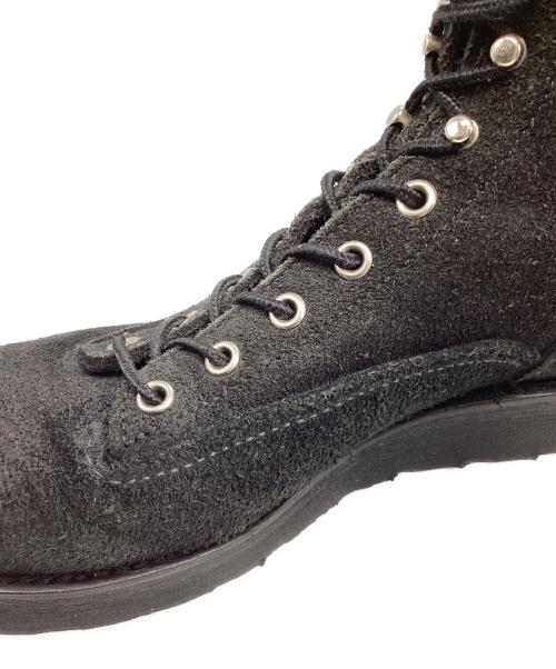 RED WING（レッドウィング）RED WING (レッドウィング) nonnative (ノンネイティブ) 2900　SUEDE BLACK 6-INCH LINEMAN PLATFORM ブラック サイズ:7 1/2 Dの古着・服飾アイテム
