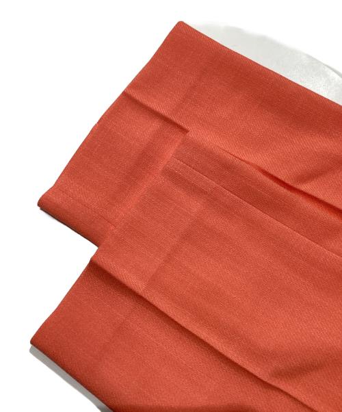 ANAYI（アナイ）ANAYI (アナイ) ライトスラブ切り替えベルトパンツ10251712230 オレンジ サイズ:36 未使用品の古着・服飾アイテム