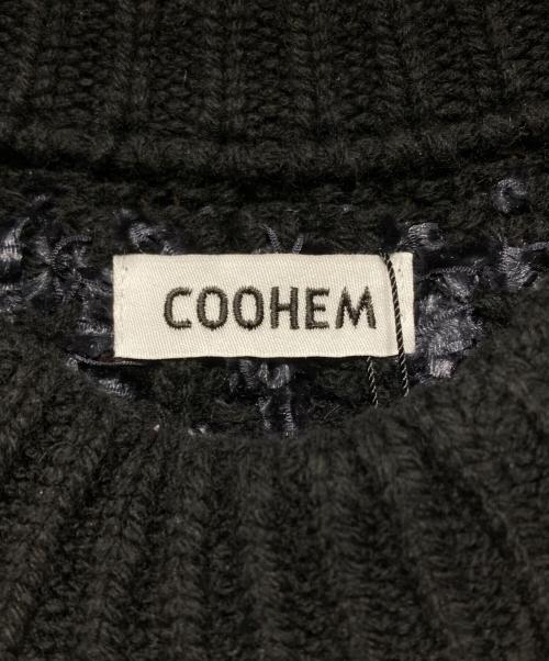 Coohem（コーヘン）Coohem (コーヘン) ノルディック柄ニット　11-214-031 ブラック サイズ:Sの古着・服飾アイテム