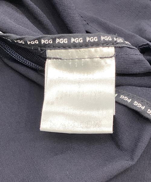 PGG（ピージージー）PGG (ピージージー) ストレッチナイロン 2Bテーラードジャケット ネイビー サイズ:5の古着・服飾アイテム