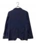 PGG (ピージージー) ストレッチナイロン 2Bテーラードジャケット ネイビー サイズ:5：8000円