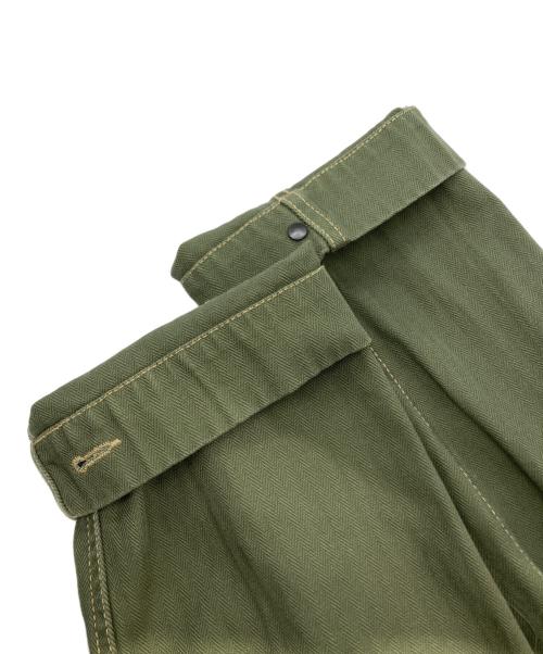 RHODOLIRION（ロドリリオン）RHODOLIRION (ロドリリオン) ヘリンボーンユーティリティジャケット グリーン サイズ:1の古着・服飾アイテム