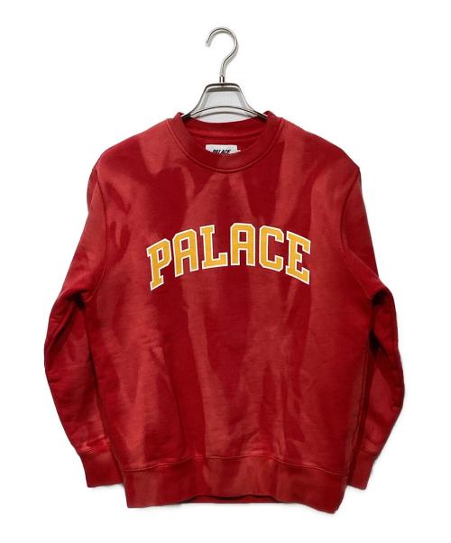 PALACE（パレス）PALACE (パレス) 21SS　TRY-DIE CREW レッド サイズ:Sの古着・服飾アイテム