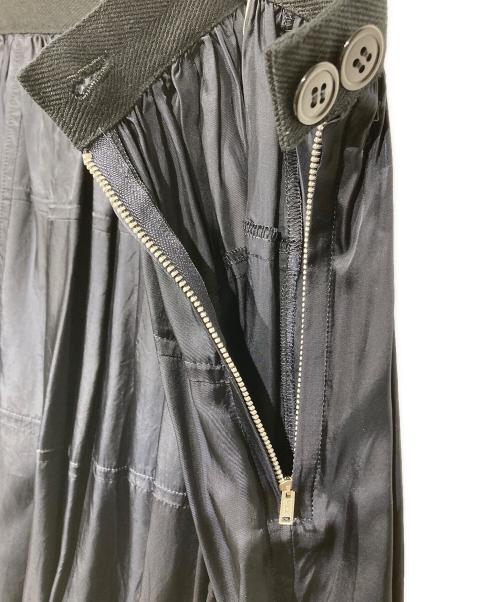 tricot COMME des GARCONS（トリココムデギャルソン）tricot COMME des GARCONS (トリココムデギャルソン) キュプラ シャイニースカート　TT-S020 ネイビー サイズ:Sの古着・服飾アイテム