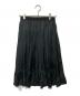 tricot COMME des GARCONS（トリココムデギャルソン）の古着「キュプラ シャイニースカート　TT-S020」｜ブラック