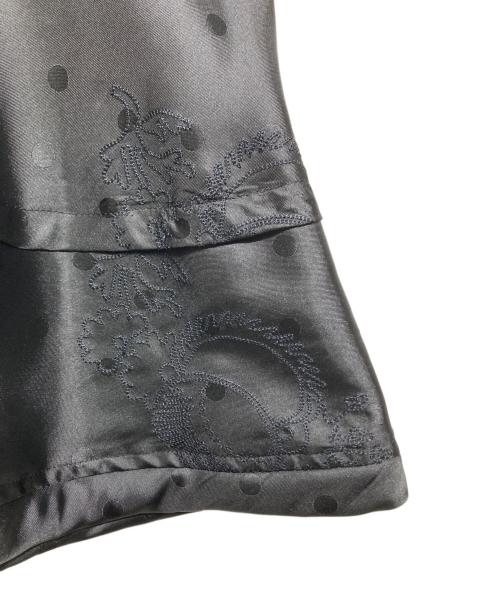 tricot COMME des GARCONS（トリココムデギャルソン）tricot COMME des GARCONS (トリココムデギャルソン) ドット刺繍イージースカート　TB-S008 ブラック サイズ:-の古着・服飾アイテム