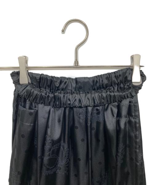 tricot COMME des GARCONS（トリココムデギャルソン）tricot COMME des GARCONS (トリココムデギャルソン) ドット刺繍イージースカート　TB-S008 ブラック サイズ:-の古着・服飾アイテム