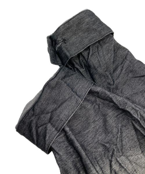 Y's（ワイズ）Y's (ワイズ) シワ加工クロップドジャケット ブラック サイズ:2の古着・服飾アイテム