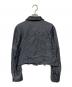 Y's (ワイズ) シワ加工クロップドジャケット ブラック サイズ:2：11000円