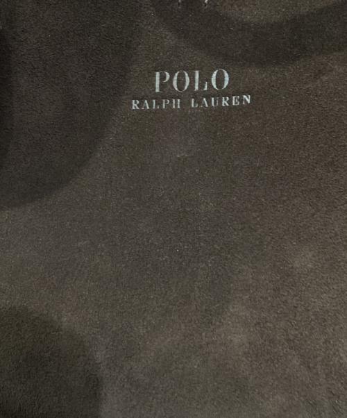 POLO RALPH LAUREN（ポロ・ラルフローレン）POLO RALPH LAUREN (ポロ・ラルフローレン) Bellport　2WAYスウェードショルダーバッグ ブラウンの古着・服飾アイテム