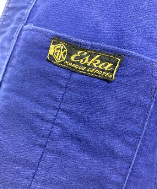 Eska（エスカ）Eska (エスカ) モールスキンジャケット ブルー サイズ:不明の古着・服飾アイテム