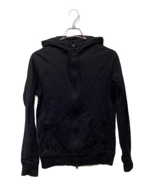 Y-3（ワイスリー）Y-3 (ワイスリー) バックロゴ スウェット ジップパーカーFJ0344 ブラック サイズ:Sの古着・服飾アイテム