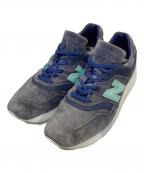 NEW BALANCE×RONNIE FIEGニューバランス×ロニー・フィグ）の古着「M9975KH　997.5 MYKONOS ARCHIPELAGO」｜グレー×ネイビー