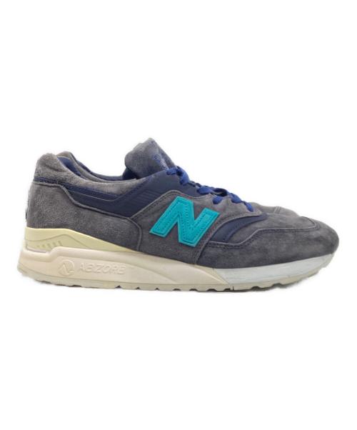 NEW BALANCE（ニューバランス）NEW BALANCE (ニューバランス) RONNIE FIEG (ロニー・フィグ) M9975KH　997.5 MYKONOS ARCHIPELAGO グレー×ネイビー サイズ:US10の古着・服飾アイテム