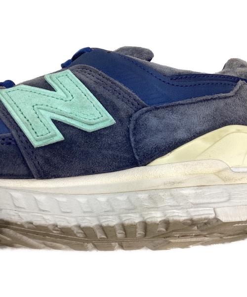 NEW BALANCE（ニューバランス）NEW BALANCE (ニューバランス) RONNIE FIEG (ロニー・フィグ) M9975KH　997.5 MYKONOS ARCHIPELAGO グレー×ネイビー サイズ:US10の古着・服飾アイテム
