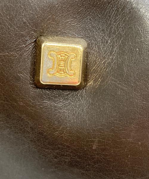 CELINE（セリーヌ）CELINE (セリーヌ) Cマカダム柄ミニボストンバッグ ブラウンの古着・服飾アイテム