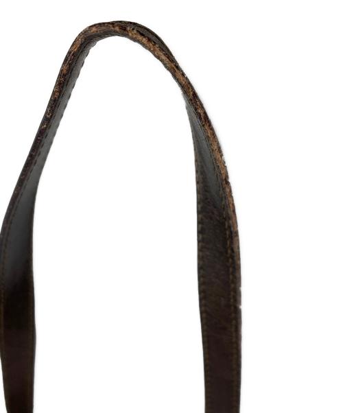 CELINE（セリーヌ）CELINE (セリーヌ) Cマカダム柄ミニボストンバッグ ブラウンの古着・服飾アイテム