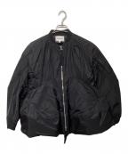 ENFOLDエンフォルド）の古着「3D FLARED BLOUSON 300GA230-2590」｜ブラック