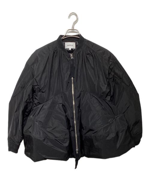 ENFOLD（エンフォルド）ENFOLD (エンフォルド) 3D FLARED BLOUSON 300GA230-2590 ブラック サイズ:38の古着・服飾アイテム