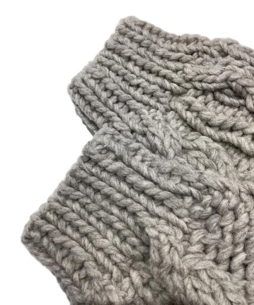 Abel（アベル）Abel (アベル) ハンドメイドローゲージニット1141175 グレー サイズ:FREEの古着・服飾アイテム