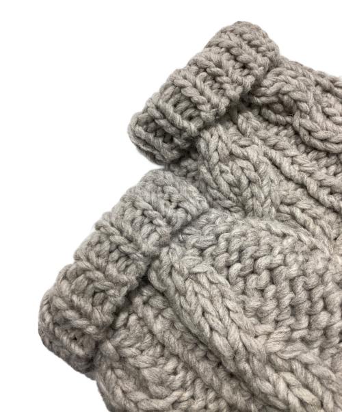 Abel（アベル）Abel (アベル) ハンドメイドローゲージニット1141175 グレー サイズ:FREEの古着・服飾アイテム