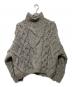 Abel（アベル）の古着「ハンドメイドローゲージニット1141175」｜グレー