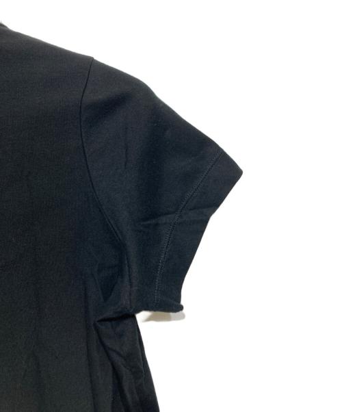 Y's（ワイズ）Y's (ワイズ) 刺繍S/Sシャツ ブラック サイズ:2の古着・服飾アイテム