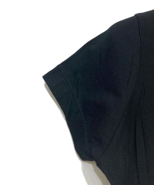 Y's（ワイズ）Y's (ワイズ) 刺繍S/Sシャツ ブラック サイズ:2の古着・服飾アイテム