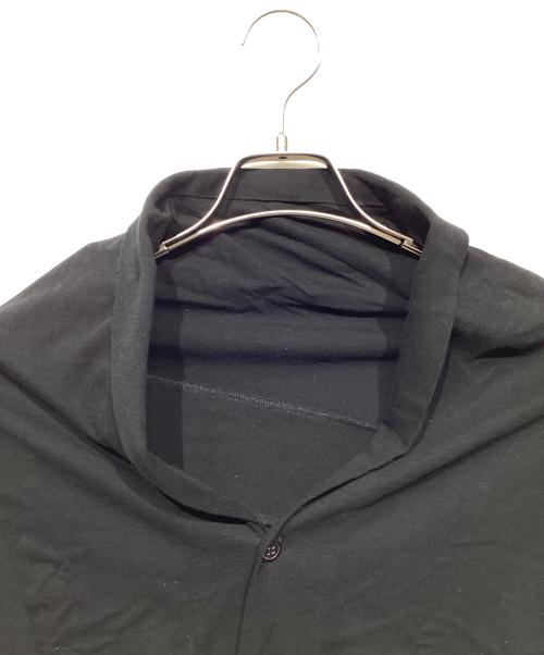 Y's（ワイズ）Y's (ワイズ) 切替ドットカーディガン ブラック サイズ:2の古着・服飾アイテム