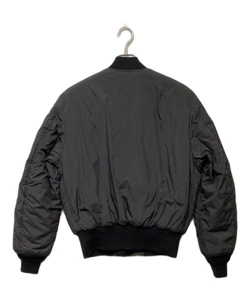 ALPHA（アルファ）ALPHA (アルファ) green label relaxing (グリーンレーベルリラクシング) 別注リバーシブル MA-1 フライトジャケット ブラック サイズ:Mの古着・服飾アイテム