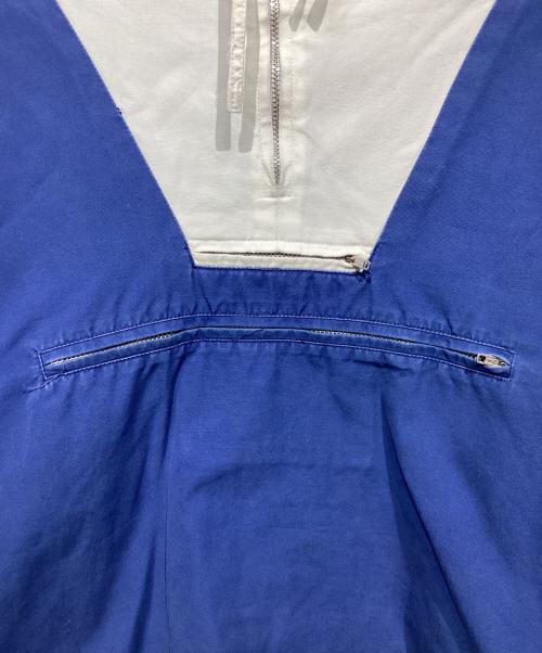 J.CREW（ジェイクルー）J.CREW (ジェイクルー) 2トーンアノラックパーカー ブルー×ホワイト サイズ:XLの古着・服飾アイテム