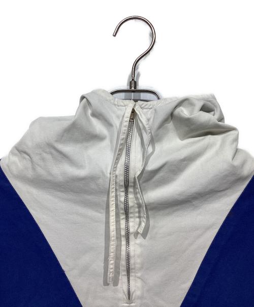 J.CREW（ジェイクルー）J.CREW (ジェイクルー) 2トーンアノラックパーカー ブルー×ホワイト サイズ:XLの古着・服飾アイテム