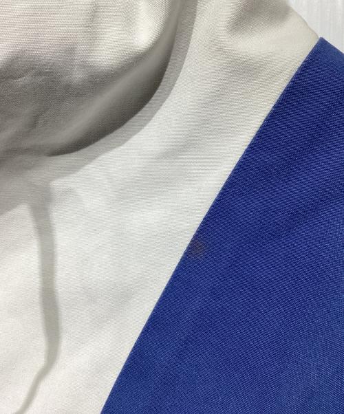 J.CREW（ジェイクルー）J.CREW (ジェイクルー) 2トーンアノラックパーカー ブルー×ホワイト サイズ:XLの古着・服飾アイテム