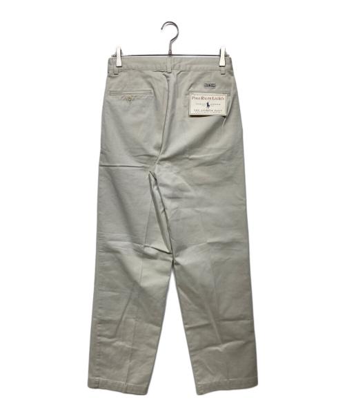 POLO RALPH LAUREN（ポロ・ラルフローレン）POLO RALPH LAUREN (ポロ・ラルフローレン) 2タックパンツ ベージュ サイズ:30の古着・服飾アイテム