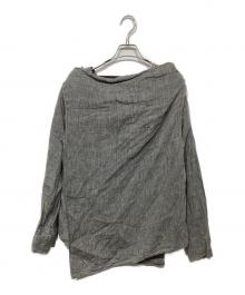 Vivienne Westwood man（ヴィヴィアン ウェストウッド マン）の古着「リネンデザインカットソー」｜グレー