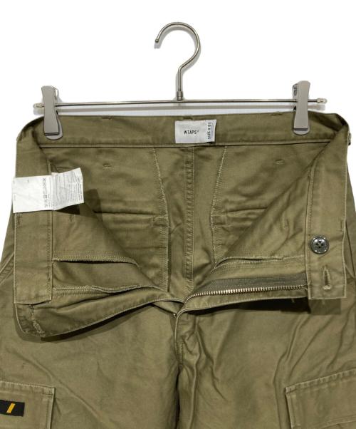WTAPS（ダブルタップス）WTAPS (ダブルタップス) JUNGLE STOCK 01 TROUSERS カーゴパンツ カーキ サイズ:01の古着・服飾アイテム
