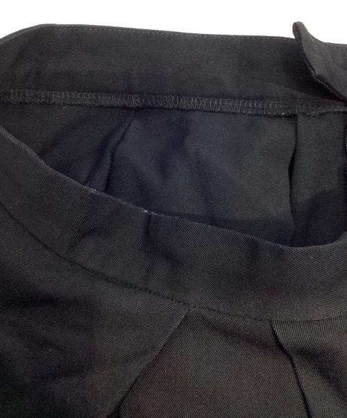 COMME des GARCONS（コムデギャルソン）COMME des GARCONS (コムデギャルソン) ロングタックスカート ブラック サイズ:Sの古着・服飾アイテム