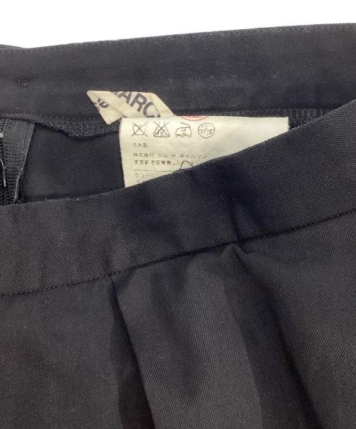 COMME des GARCONS（コムデギャルソン）COMME des GARCONS (コムデギャルソン) ロングタックスカート ブラック サイズ:Sの古着・服飾アイテム