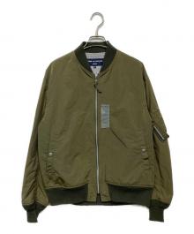 COMME des GARCONS HOMME（コムデギャルソン オム）の古着「ESTER NYLON MA-1」｜カーキ