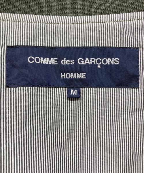 COMME des GARCONS HOMME（コムデギャルソン オム）COMME des GARCONS HOMME (コムデギャルソン オム) ESTER NYLON MA-1 カーキ サイズ:Mの古着・服飾アイテム