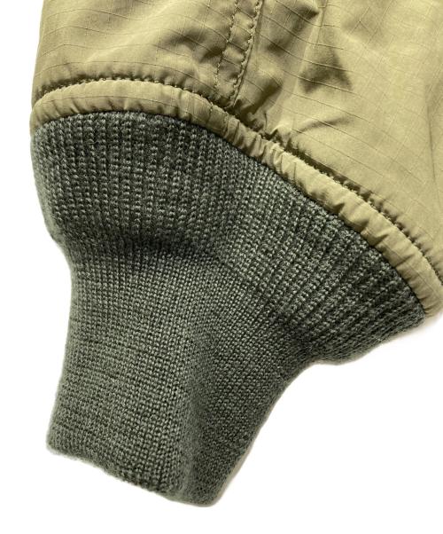 COMME des GARCONS HOMME（コムデギャルソン オム）COMME des GARCONS HOMME (コムデギャルソン オム) ESTER NYLON MA-1 カーキ サイズ:Mの古着・服飾アイテム