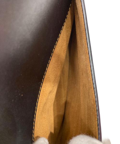 COACH（コーチ）COACH (コーチ) Beat saddle bag レザーショルダーバッグ ブラックの古着・服飾アイテム