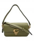 COACHコーチ）の古着「ストゥディオ バッグ 20」｜ライトグリーン