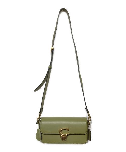 COACH（コーチ）COACH (コーチ) ストゥディオ バッグ 20 ライトグリーンの古着・服飾アイテム