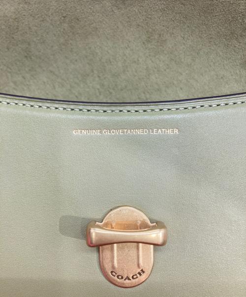 COACH（コーチ）COACH (コーチ) ストゥディオ バッグ 20 ライトグリーンの古着・服飾アイテム