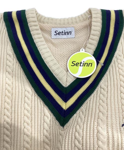 SETINN（セットイン）SETINN (セットイン) Ceremony Knit ベージュ サイズ:L 未使用品の古着・服飾アイテム