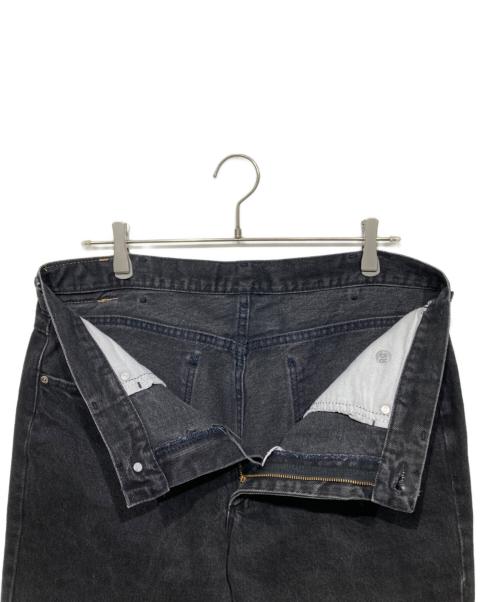 LEE（リー）LEE (リー) 後染めブラックデニムパンツ ブラック サイズ:36の古着・服飾アイテム