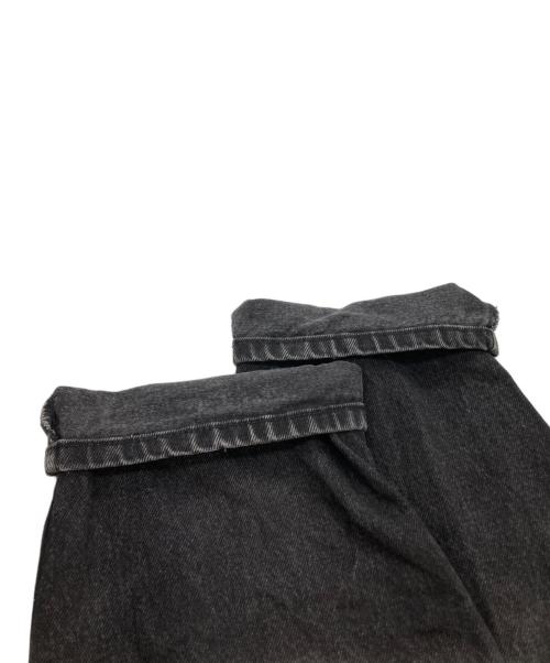 LEE（リー）LEE (リー) 後染めブラックデニムパンツ ブラック サイズ:36の古着・服飾アイテム